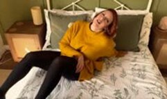 Black Nylons Are Your Weakness - Now Wank Over Them!