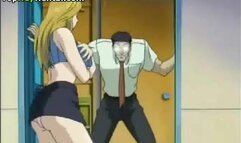 Lovely girl with amazing body satisfies naughty man