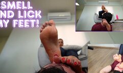 Under the Chair - Lytta Turns Her Slave Into Footrest massage Furniture - FOOT WORSHIP - FOOT FETISH - FEMDOM - FOOT DOMINATION - SOLES - FOOT MASSAGE - SNEAKERS - SMELLY FEET - SWEATY FEET - STINKY FEET - FOOT IGNORE - 720p