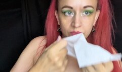 Nose Blowing in Tissue