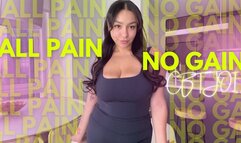 All Pain, No Gain: Brutal CBT Instruction JOI