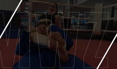 KARATE GIRL CAN GRAPPLE!