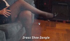 Eve Dangling heels in Pantyhose and Dress 1