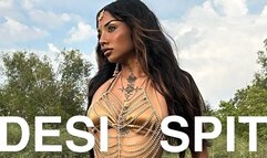 Golden Indian Goddess Spitplay