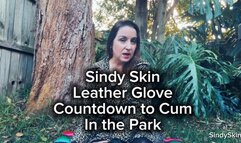 Leather Glove MILF Countdown to Cum JOI in the Park