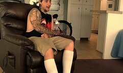 EXTREME SKATER SOCK AND SNEAKER WORSHIP