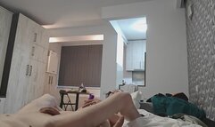 Feet lick and orgasms