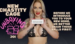 NEW CONTENT! New Chastity Cage Unboxing JOI By Ruby Onyx!