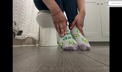 Itchymimis before and after work feet itch