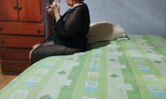 She is bound and blindfolded while being tickled (1)