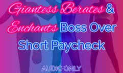 Giantess Berates & Enchants Boss Over Short Paycheck