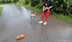 buttcrush and toycar crush with cute neon Buffalo