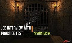 JOB INTERVIEW WITH PRACTICE TEST - YASMIN BRISA - CLIP 1 - NEW JUNE 2025