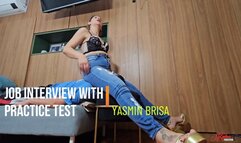 JOB INTERVIEW WITH PRACTICE TEST - YASMIN BRISA - CLIP 2 - NEW JUNE 2025