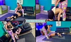 Weapon of Mass Destruction - Goddess Rapture Annihilates Frankie with A Brutal Wedgie Session - Frankie Remains In The Air Suspended By His Underwear As Rapture Shows No Mercy - UltraHD (MP4)
