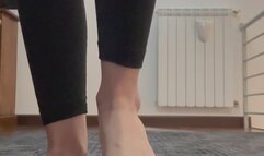 Ball Stomp and Feet Worship