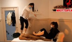 MASSAGE PARLOUR DOUBLE TRAMPLING FOOTJOB 3