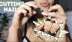 Cutting finger nails
