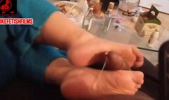 SHOWER ANA'S SOLES IN SPERM 3