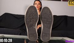 Worship My Converse Sneakers - 4K MP4