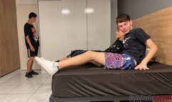 The Tickler Turned Tickled: Bound, Broken And Laughed At Among Friends