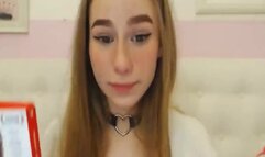 Blonde Babe Getting Nasty Cute Naughty