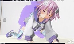 3D HENTAI Creampie Neptunia in the Ass