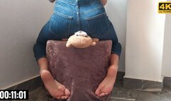 Teddy Bear Butt Crush - Ass Crushing - HD MP4