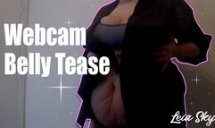 Webcam Belly Tease [1080p MP4]