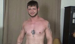 Gabriel – Muscle Stud Taken OTK - High Def