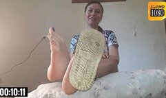 Lexa Slippers and Soles - HD MP4