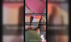Cheating Amateur Yoga MILF Fucks Fitness Instructor On Snapchat - Cucked And Creampied