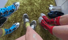 Deep Toe Wiggling together TW