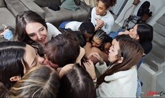 ORGY AT DANNY HOUSE - DANNY FITNESS AND 11 GIRLS - CLIP 2 - NEW KC JULY 2025