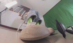 VR360 MIXUE dirty soles socks smelly feet humiliating dwarves