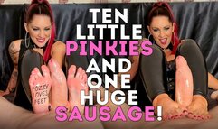 Ten Little Pinkies and One Huge Sausage By Ruby Onyx