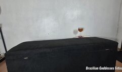 Giant Ebony Releasing Stinky Farts After Coming Home From The Gym - Thammy BBW - Part 1