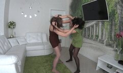 CATBALL FIGHT IN PANTYHOSE 6 FW