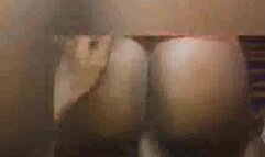 Filmed with his wife Christina