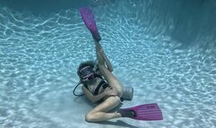 Full Faced Scuba Orgasms and Breath Play with Nathalia 1080p