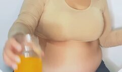 Soda + Chicken + Spring Rolls = Gut Explosion!