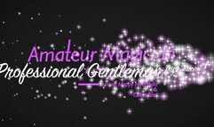 Amateur Magician Professional Gentleman Trick Tutorial - Starring Happy Heartfella & Calisa Bliss - Live streaming how a lovely assistant can escape from rope bondage - Rope Feet Gagged Girl Tied up Damsel Cleave gag Tape Gag