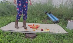 Cowgirl boot veggi crush