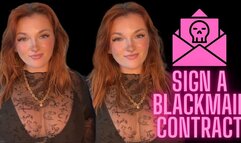 Sign a Blackmail Contract - Total Power Exchange TPE Exposure Manipulation Homewreck Humiliation Homewrecking Goddess Worship Manipulatrix