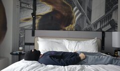 farting on my slave while I eat