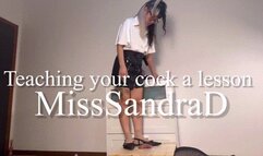 Teaching your cock a lesson