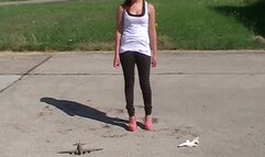 plane crush in high heels