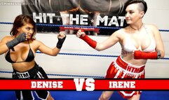 Dynamite Denise vs Irene Silver Taped Fist Kickboxing