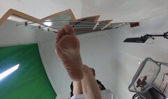 The new giant is a 175-meter-tall POV feet trampling little man