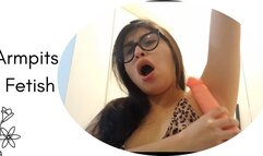 Sucking and fucking my armpits